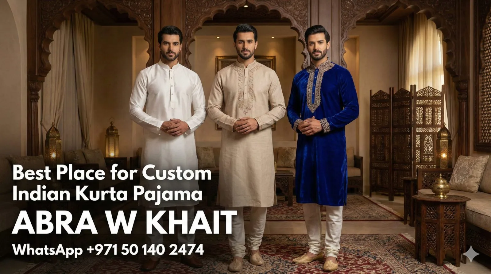 Best Place for Custom Indian Kurta Pajama in UAE