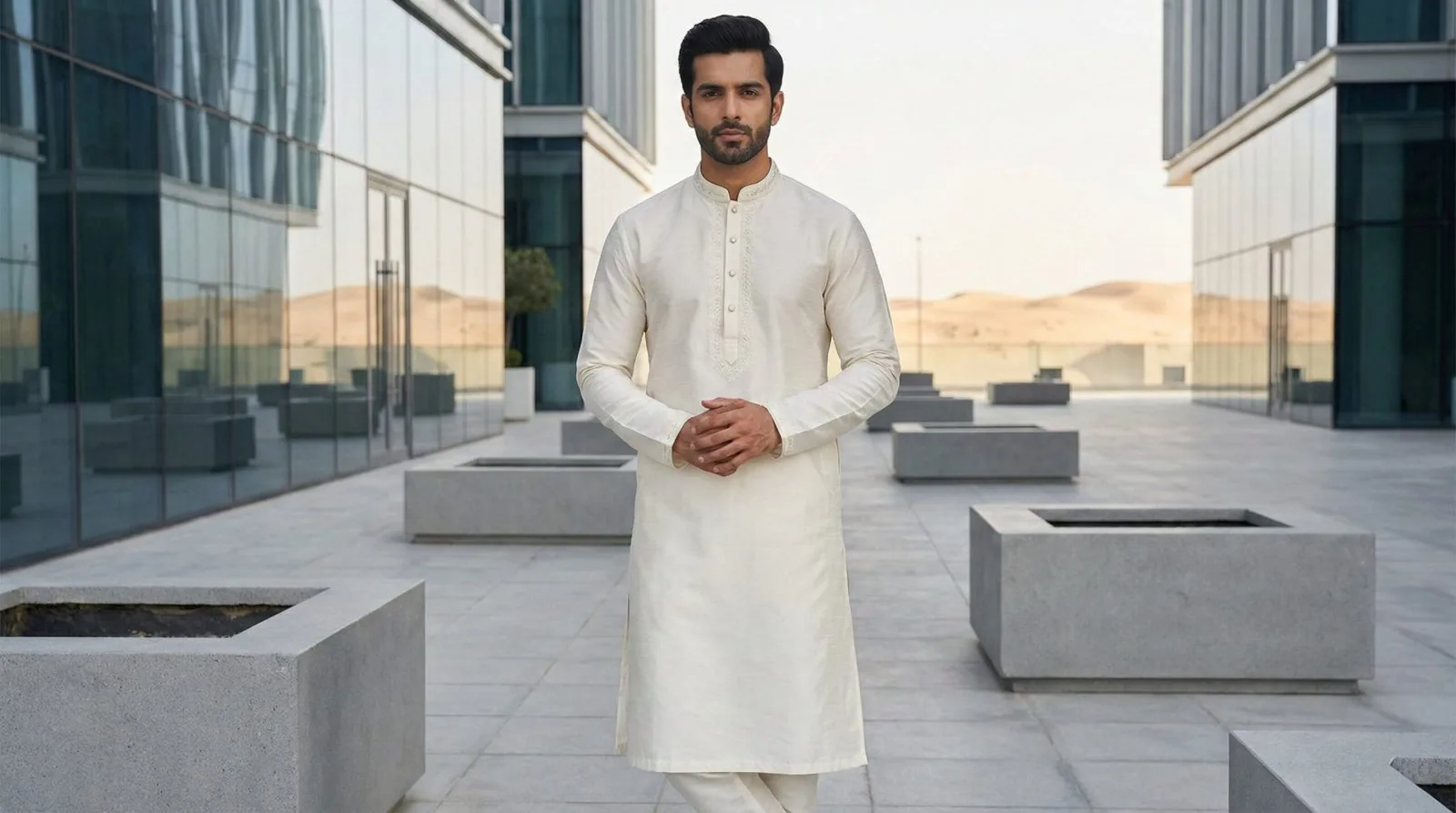 Indian Kurta Pajama for Men: Timeless Elegance by ABRA W KHAIT