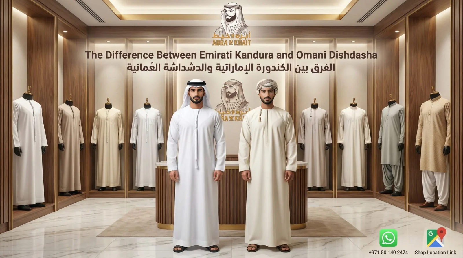 The Difference Between Emirati Kandura and Omani Dishdasha