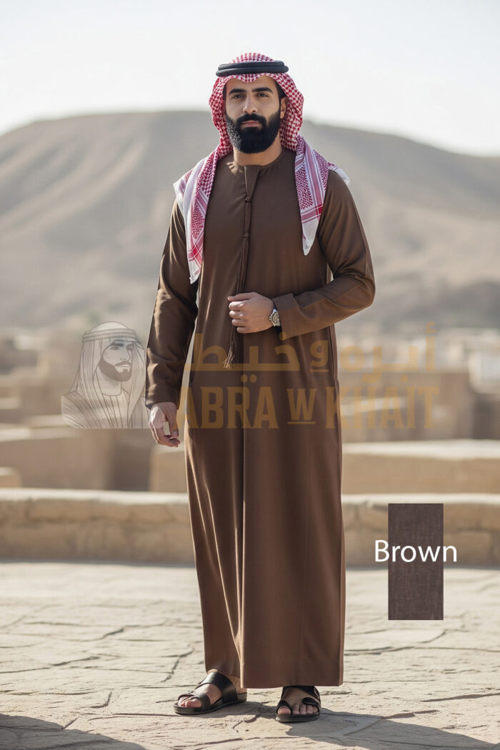 Emirati Style Arabic Kandura for Men – Premium Fabric