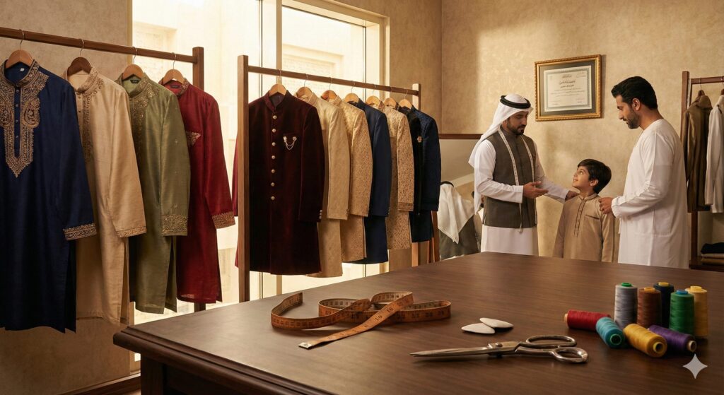 Kandura & Non-Arabic Suits at Your Doorstep in UAE | ABRA W KHAIT