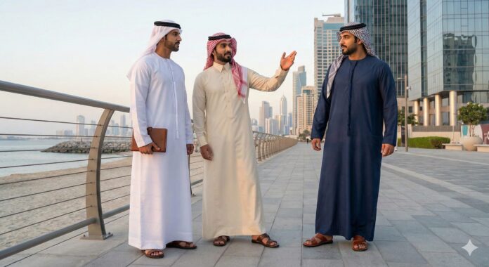 Kandura in Ajman, Dubai & All UAE Emirates | Custom Kandura Tailoring – ABRA W KHAIT