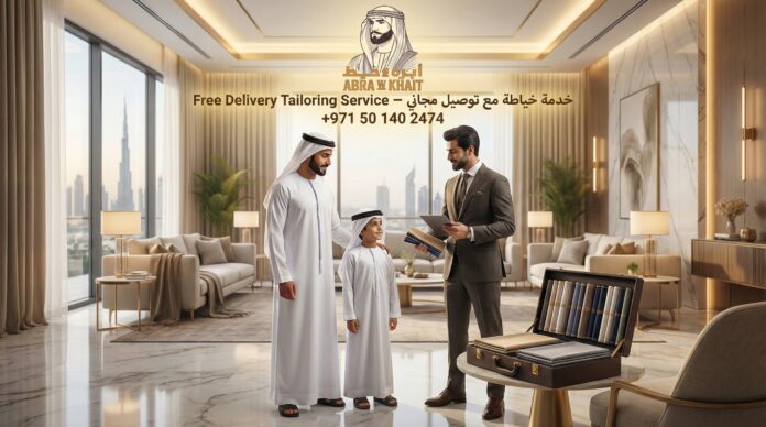 Free Delivery Tailoring Service UAE | خدمة خياطة مع توصيل مجاني في الإمارات